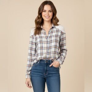 Melrose and market flannel shirt